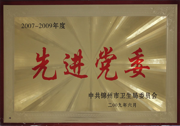 2007-2009年度先進黨委